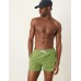 Free Society plain swim short in green Зеленый, S