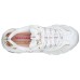 Skechers D'LITES 1.0 1 Cushioning Anti-Slip And Wear-Resistant Low-Top Chunky Sneakers Women's White 35
