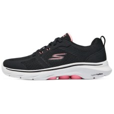 Skechers GO WALK 7 Cushioning Breathable Low-Top Casual Running Shoes Women's Black Черный, 36