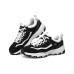 Skechers D'Lites I Conik Low Top Running Shoes Black/White 43
