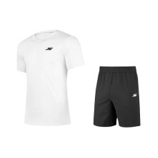Skechers Casual Sportswear Men's Bright White Set (Bright White/019), M