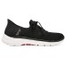 Skechers Go Walk 6 Lace Up 'Black Pink' Women's 36