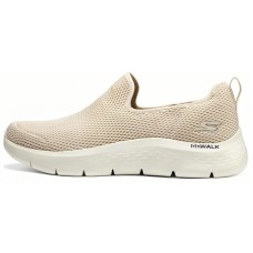 Skechers Durable Breathable Low-Top Casual Shoes Men's Natural Бежевый, 42