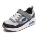 Skechers Kids BOYS Anti-Slip Wear-Resistant Kids Lifestyle Shoes White Teenagers White Black Gray, 39.5