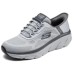 Skechers Cushioned Wear-Resistant Breathable Low-Top Training Running Shoes Men's Gray Серый, 42