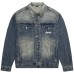 Jeep Denim Jackets Unisex Синий, 3XL