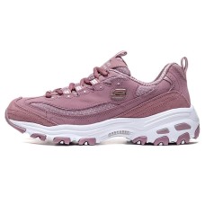 Skechers D'LITES Series Casual Shoes Women's Low-Top Pink 36