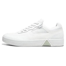 Skechers Breathable And Lightweight Low Top Skateboard Shoes Men's White Белый, 43