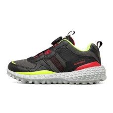 Skechers Monster Slip-Resistant Cushioning Wear-Resistant Low-Top Kids' Running Shoes Black Teenagers 30