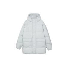 Skechers Down Jackets Unisex Lunar Gray 00MV Moon Gray-00MV, S