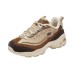 Skechers DLITES Anti-Slip Wear-Resistant Low-Top Chunky Sneakers Women's Brown Коричневый, 38.5