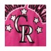 Big Girls Pink Colorado Rockies Jersey Stars V-Neck T-shirt Розовый, XL