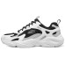 Skechers D'LITES Durable Breathable Low-Top Chunky Sneakers Men's Black White Черно-белый, 41.5