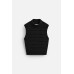 Textured knit waistcoat - limited edition Черный, L