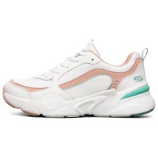 Skechers Bob's Bamina Low Top White/Pink Women's 38.5