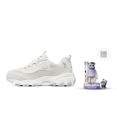 Skechers D'Lites 1.0 Shoes 'Beige Light Blue' Women's Белый, 37