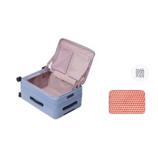 Bromen PC Suitcase Luggage 20 Inch 24 Inch 28 Inch Unisex Black White Green/Red/Gray Green A new generation of blue, larger and lighter, 20-inch Max can be boarded Fully expanded large and deep warehouse box type≈ conventional 23-inch