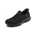 Skechers GO WALK 7 Hands-Free Slip-Ons Minions Collaboration Cushioning Breathable Low-Top Casual Shoes Men's Black Черный, 41
