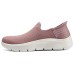 Skechers Slip Ins Slip-Ins Technology Cushioned Wear-Resistant Support Low-Top Casual Shoes Women's Rose Red Розовый, 35.5
