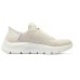 Skechers Go Walk Fle Anti-Slip Wear-Resistant Breathable Moisture-Wicking Low-Top Casual Running Shoes Women's Ecru Бежевый, 37.5