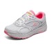Skechers Go Run Consistent Cushioning Wear-Resistant Low-Top Casual Running Shoes Women's White Pink Белый Розовый, 37.5