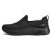 Skechers Go Walk Fle Cushioned Wear-Resistant Breathable Rebound Low-Top Casual Shoes Men's Black Черный, 42.5