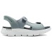 Skechers Go Walk Fle Strap Sandals Men's Gray Blue Gray Blue, 41
