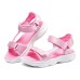 Skechers Anti-Slip Wear-Resistant Children's Sandals Pink Kids' Розовый, 28.5