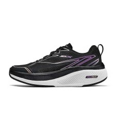 Skechers WOMEN'S GO Series Breathable Support Rebound Low-Top Casual Running Shoes Women's Black Purple Черно-фиолетовый, 38