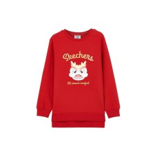 Skechers Kids Sweatshirts Race Red/001W, 150