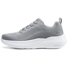 Skechers Bob's Cushioning Wear-Resistant Breathable Lightweight Rebound Low-Top Casual Shoes Men's Gray Серый, 42