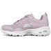 Skechers D'LITES 1.0 Cushioning Breathable Low-Top Chunky Sneakers Women's Lavender 35