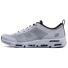 Skechers Sport Anti-Slip Wear-Resistant Low-Top Casual Shoes Women's Gray Purple Серый с фиолетовым, 37