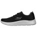 Skechers Go Walk Flex Lace Up 'Black Grey' 39.5