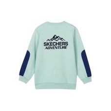 Skechers Sweatshirt Harbor Gray Teenagers Harbor Gray/01P9, 170