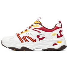 Skechers D'LITES 4.0 'White Red' Women's 35