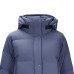 Skechers Sportlife Down Jacket Women's Night Blue Gray Night Blue Gray, L