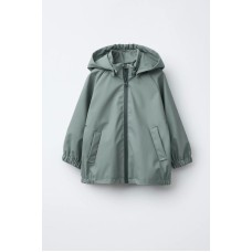 Прорезиненный дождевик со съемным капюшоном ZARA Голубой, 1½ лет (года) (86 cm)
