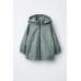 Прорезиненный дождевик со съемным капюшоном ZARA Голубой, 1½ лет (года) (86 cm)