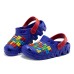 Skechers Anti-Slip Wear-Resistant Children's Sandals Blue Teenagers Blue/Multicolor, 27.5