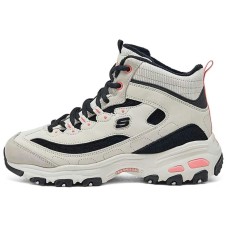 Skechers Slip-Resistant Warm High-Top Chunky Sneakers Women's White Черно-белый, 35.5