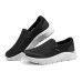 Skechers Go Walk Fle Request Slip-Resistant Low-Top Casual Shoes Men's Black White Черно-белый, 44