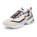 Skechers DLites 1.0 Chunky Shoes 'Beige Navy' Beige Blue Green, 43