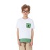 Skechers Grade School T-Shirts Bright white 0019, 120