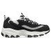 Skechers D Lites 1.0 Fashion Running Shoes Black/White Women's 35