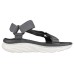 Skechers D'lux Walker Sandal Beach Sandals Men's Gray 45