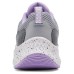 Skechers WOMEN'S GO Series Anti-Slip Wear-Resistant Low-Top Casual Running Shoes Women's Gray Purple Gray/light purple, 37