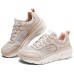 Skechers Go Walk Massage Fit Breathable Support Rebound Low-Top Running Shoes Women's Pink Розовый, 36