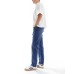 Jack & Jones Chris straight rigid jeans in mid blue wash Синий, W27 L32