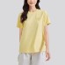 Skechers T Shirt Women's Light Banana Yellow Light banana yellow/01UP, S